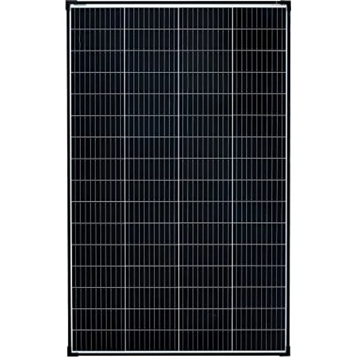 enjoy solar Solarmodul Eco Line ES 210M, Monokristallines Solarpanel 182mm mit 10BB, 36V/210W, schwarzer Rahmen, hohe Effizienz über 23,1%