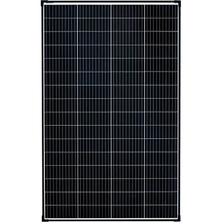 enjoy solar Solarmodul Eco Line ES 210M, Monokristallines Solarpanel 182mm mit 10BB, 36V/210W, schwarzer Rahmen, hohe Effizienz über 23,1% – Bild 1