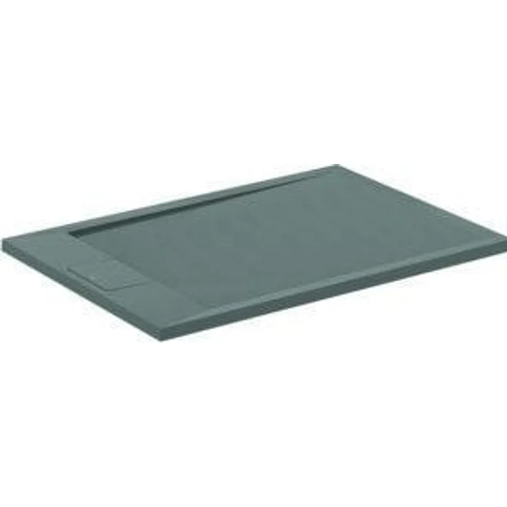 Ideal Standard, Duschwanne, Ultra Flat S i.life Rechteck-Brausewanne, 1000x700x30mm, T5240, Carraraweiß, mit Gelcoat-Oberfläche und Rutschhemmung – Bild 1