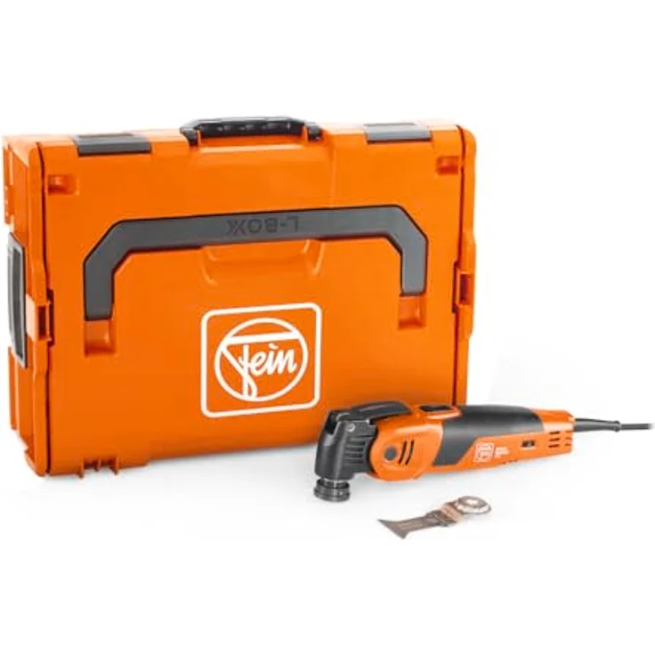 Fein Multimaster MM 700 Max Basic 72296863000, Multifunktionswerkzeug mit 450 W Hochleistungsmotor und StarlockMax Werkzeugaufnahme, inkl. 2-teiligem Koffer – Bild 1