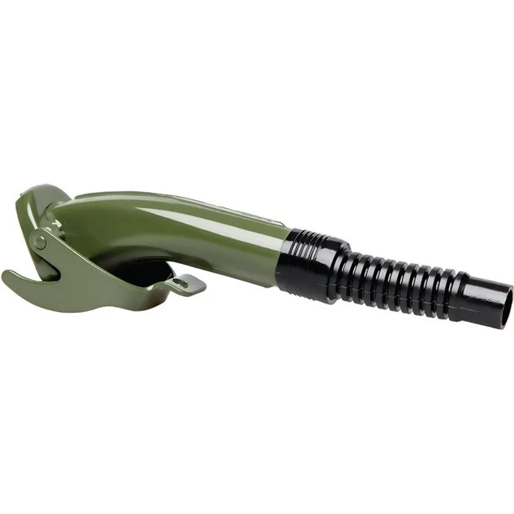Ausgießstutzen f.Benzin/Diesel o.Fehlbetankungssperre L.280mm B.68mm grün