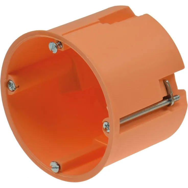 ChiliTec Hohlwanddose Ø 68 x 61mminkl. Geräteschrauben, orange