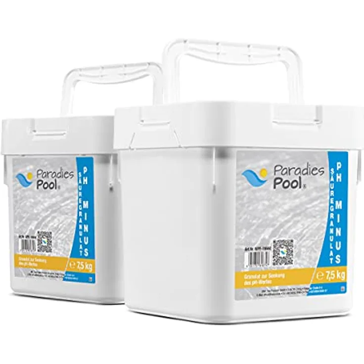 Paradies Pool pH Minus Granulat für Pool 15 kg
