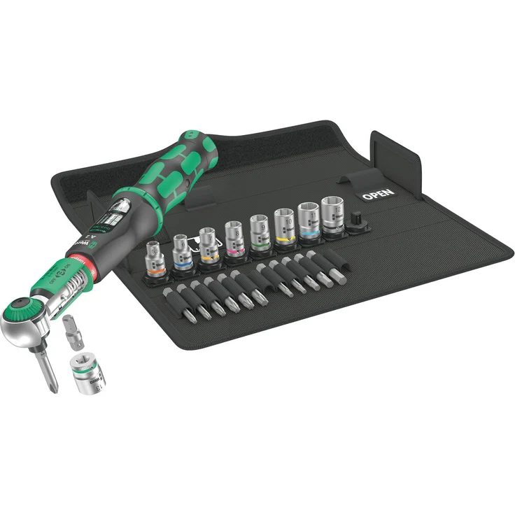 Wera Safe-Torque A 2 05075832001 Drehmomentschlüssel-Set mit Umschaltknarre 2 - 12 Nm – Bild 1