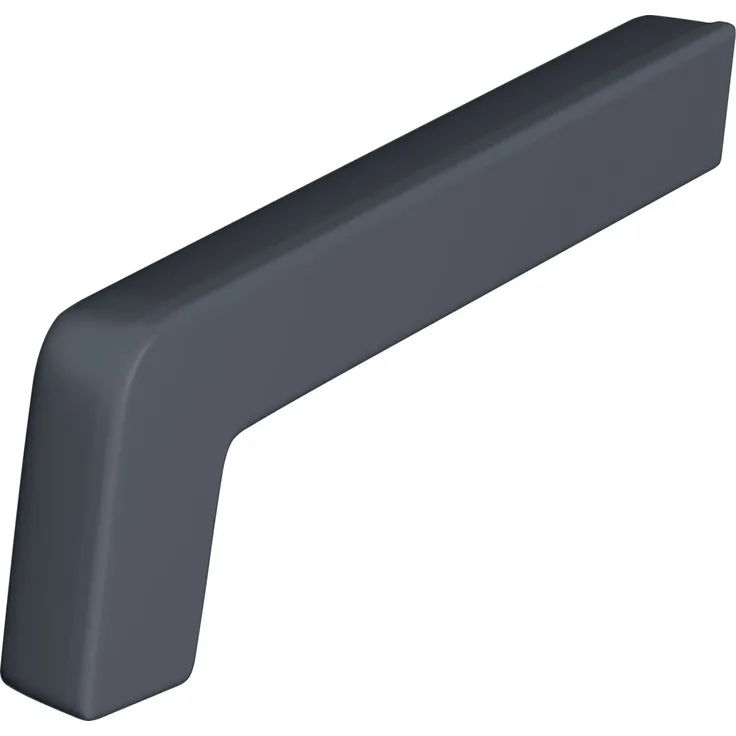 Sarei PVC Seitenteile anthrazit 165 mm