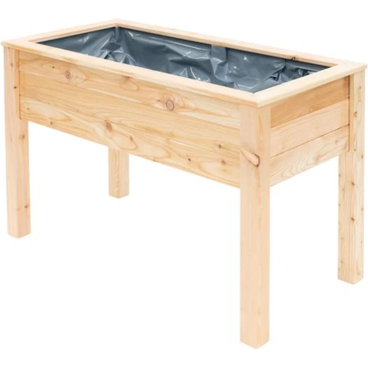 Westmann Holz Hochbeet Stelzenhochbeet natur 120x65x75 cm – Bild 7