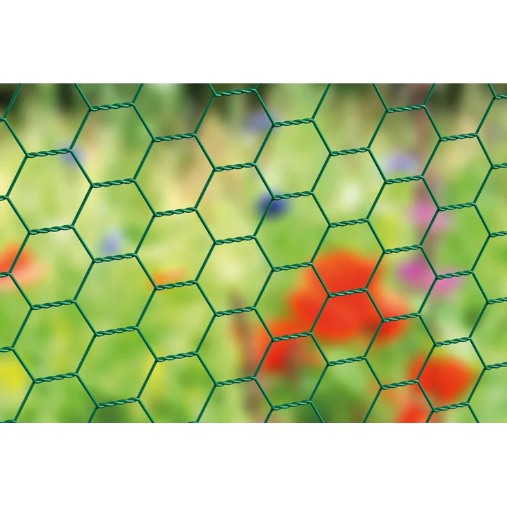 Alberts Sechseckgeflecht | grün | Maschen 13 x 13 mm | Höhe 50 cm | Länge 10 m 
(614188) – Bild 2
