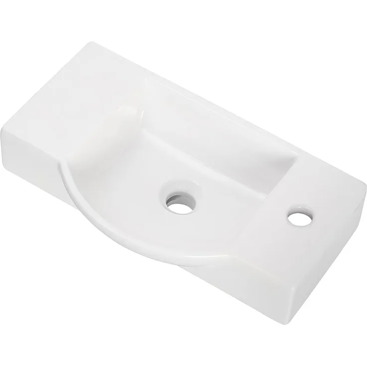 Fackelmann Waschbecken 55 cm aus Keramik