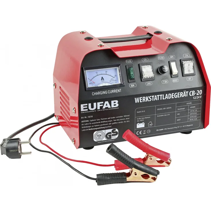 EUFAB Werkstattladegerät CB 20 12-24 V, 18-12 A