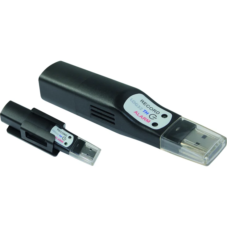 Dostmann Electronic Multi-Datenlogger LOG32TH Messgröße Temperatur, Luftfeuchtigkeit -40 – Bild 1