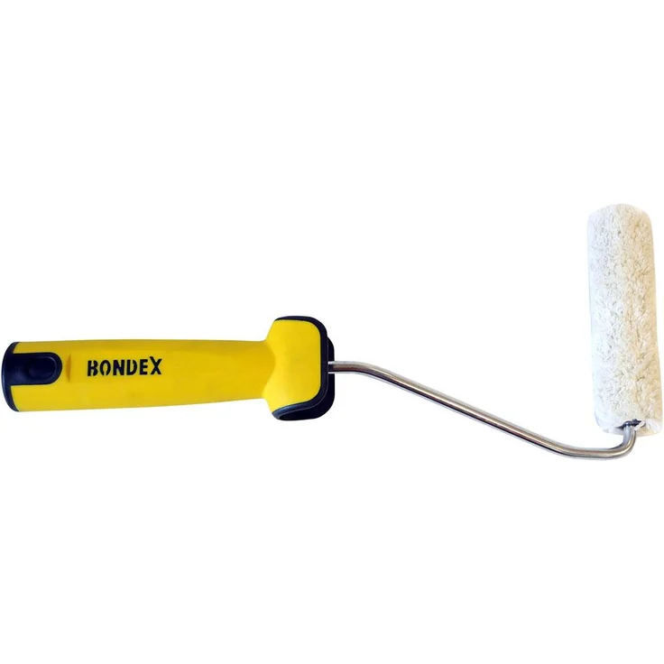 Bondex Heizkörperroller-Express Soft-Touch 10 cm Farbroller für Lasuren & Holzöle geeignet für glatte Untergründe, feine Untergründe Teflon-Beschichtung – Bild 1