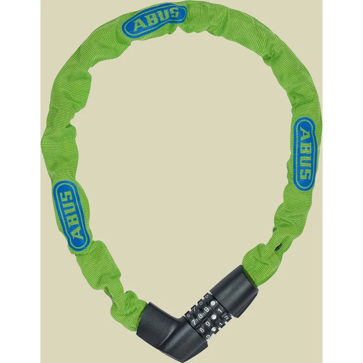 Abus Tresor-Chain 1385-75 Fahrrad Kettenschloss Sicherheitslevel 7 neon green