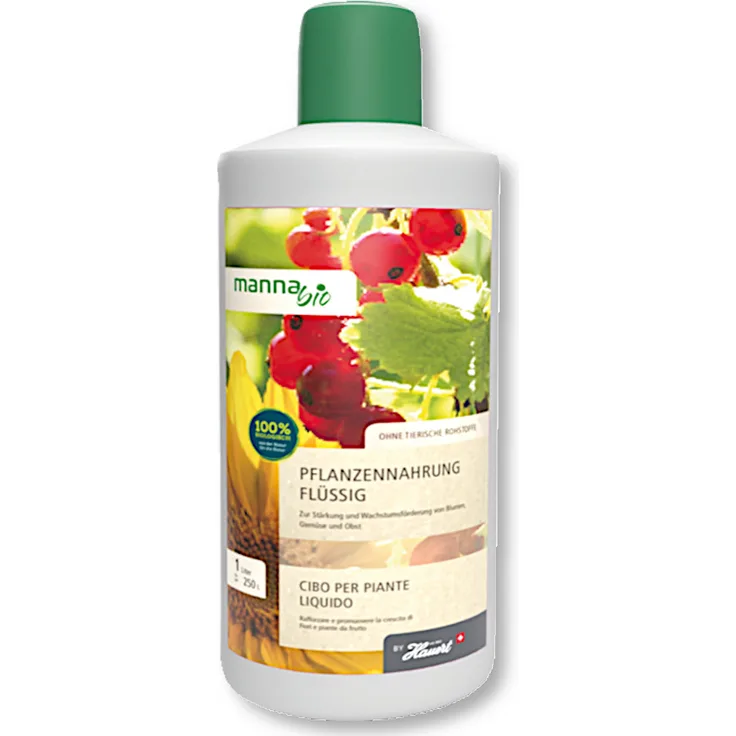 Manna Bio Pflanzennahrung flüssig, 1 l