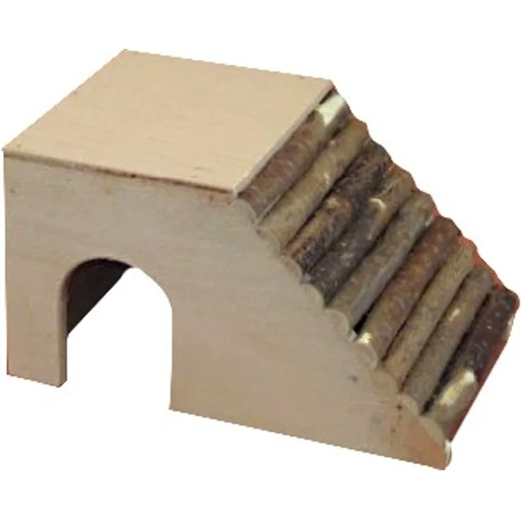 Ollesch Haselnuss Hamsterhaus schräg 17,5x13x9,5 cm
