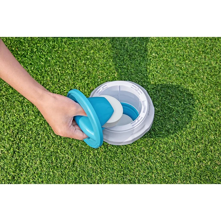 Bestway Flowclear™ Dosierschwimmer mit ChemGuard Schutzhandschuh – Bild 7