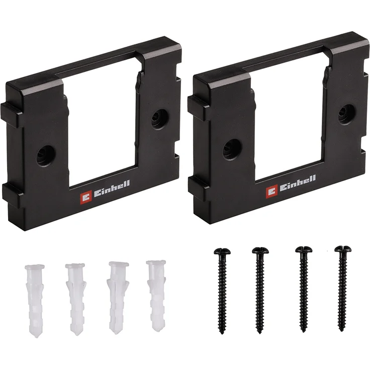 Einhell Koffer PXC Akku-Wandhalterung Halterung inkl. 4x Schrauben 4x Dübel – Bild 1