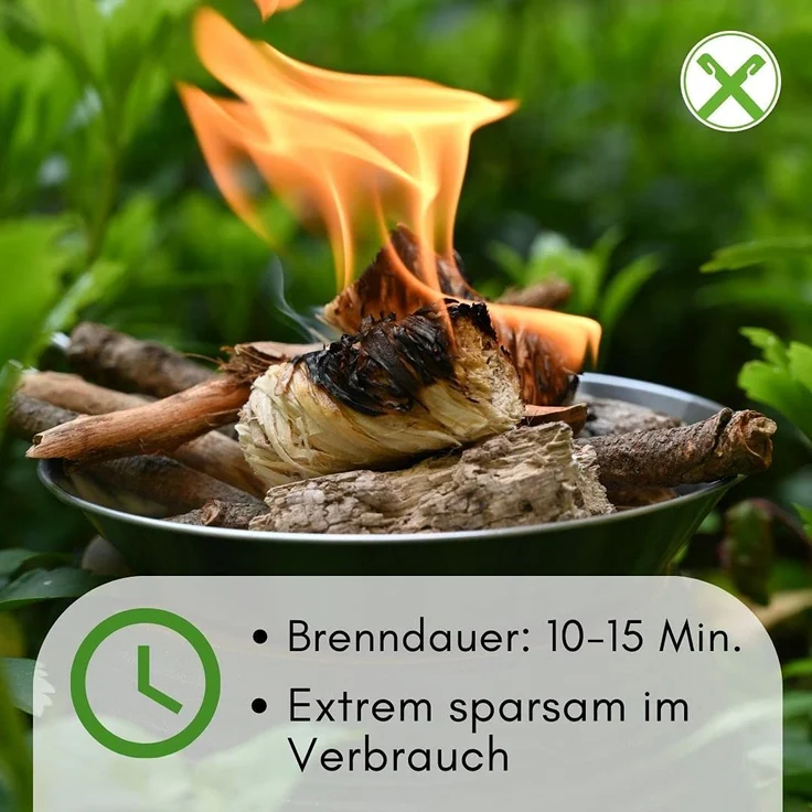 Feuerbällchen zum Anzünden von Kachelofen, Kamin-2,5 kg Schachtel ca. 200 Stück – Bild 3