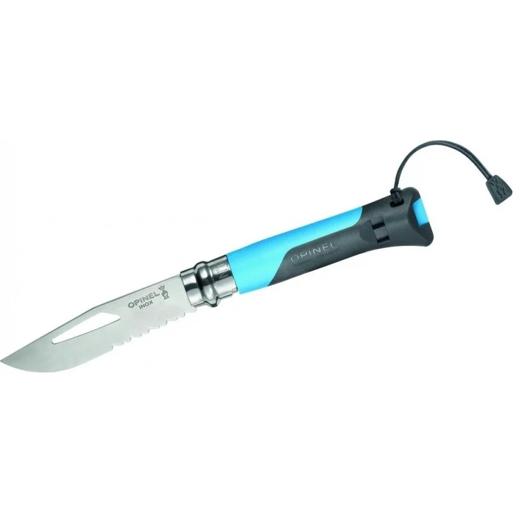 Opinel Taschenmesser No. 08 Outdoor blau – Bild 1