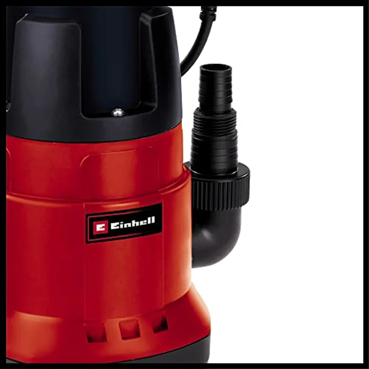 Einhell Schmutzwasserpumpe GC-DP 7835 (780 Watt, max. 15.700 l-h, max. 8 m Förderhöhe, Fremdkörper bis 35 mm, stufenloser Schwimmerschalter) Schmutzwasserpumpe – Bild 5