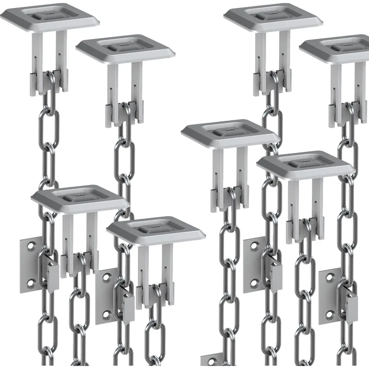 4 x Paar BASI Gitterrostsicherung für Kellerschächte GS70 Typ 1620-0070