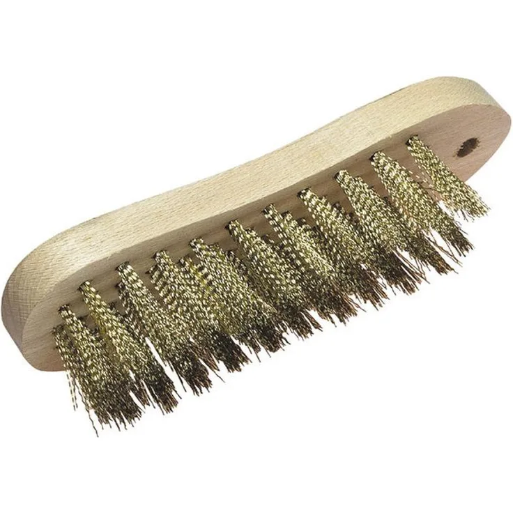 wolfcraft 1 Violinbürste 5reihig, vermessingt