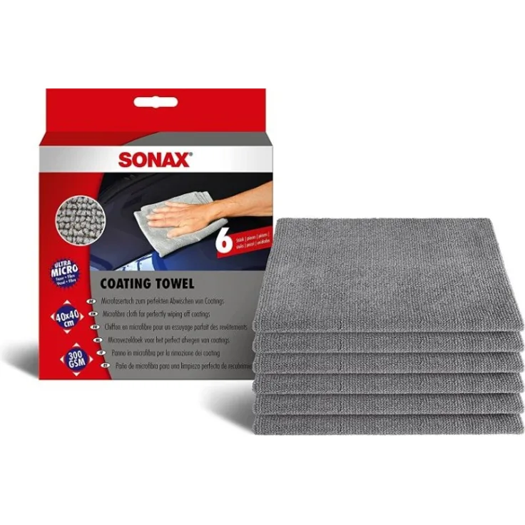 SONAX 04511000 Coating Towel 6 Stück