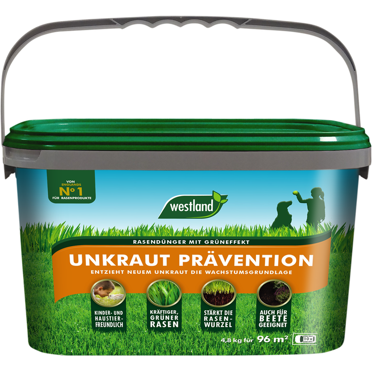 WESTLAND Unkraut Prävention, 4,8 kg für 96 m²