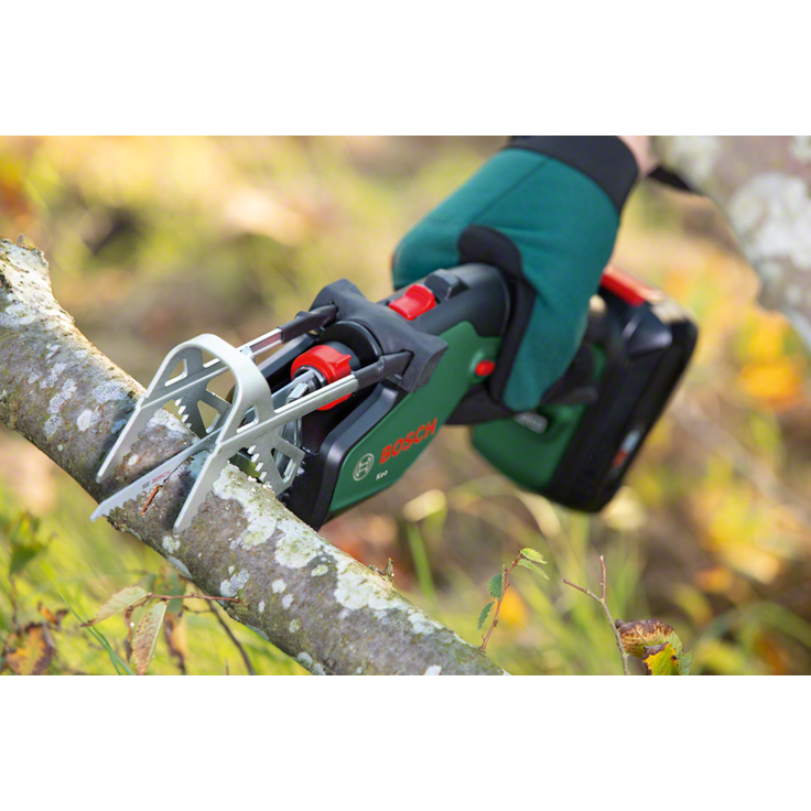 Bosch Keo 0600861A00 Power for All 18V Gartensäge mit Akku mit Ladegerät – Bild 3