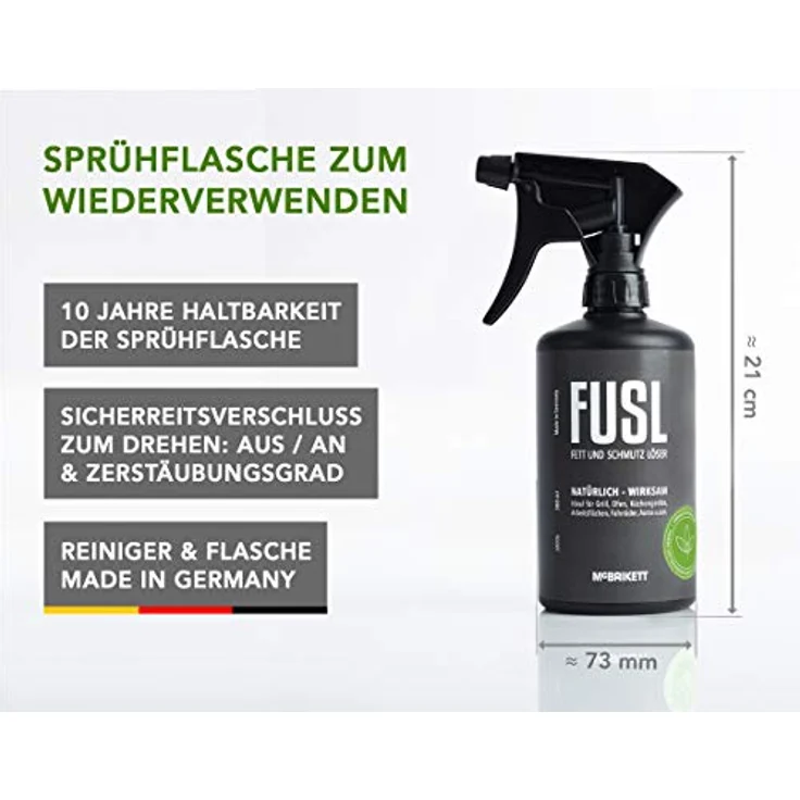 McBrikett Reiniger Fusl Fusl 500ml – Bild 2