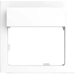Theben 9070792 Abdeckung Weiß, Ausgleichsrahmen für Berker S.1 mit Tasterabdeckung