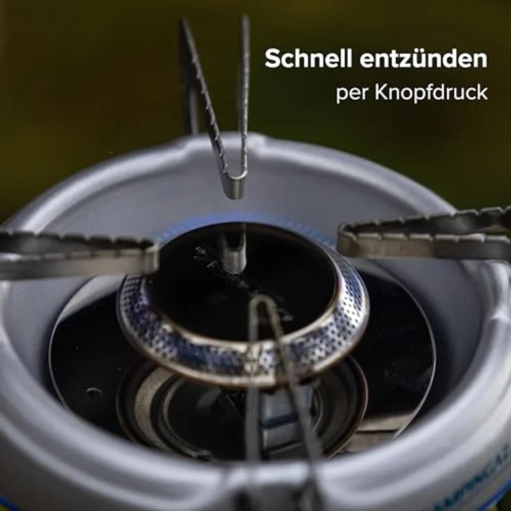 Campingaz Bivouac, Gaskocher mit futuristischem Design und hohem Bedienungskomfort, kompakt und stabil – Bild 5