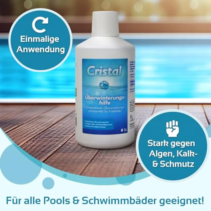 Cristal Überwinterrungshilfe Überwinterungsmittel 1 Liter – Bild 2