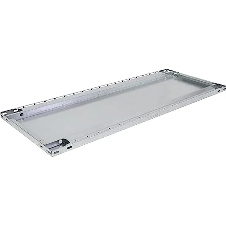 SCHULTE Lagertechnik 2er-Pack-Zusatz-Fachboden Multi-Plus 150,100x40 cm (BxT) - im Karton incl.8 Fachbodenträger SCHULTE Green