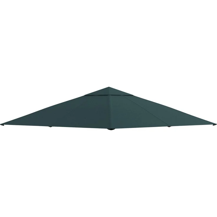 Outsunny Pavillon-Ersatzdach, Grau, 295 x 295 cm, Wasser- und UV-beständig – Bild 1