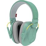 Alpine Muffy Lärmschutz Kopfhörer Kinder - Ohrenschützer für Kinder bis zu 16 Jahren – Geräuschdämmender Gehörschutz für Kinder - Komfortabler mit verstellbarem Kopfband - Mint