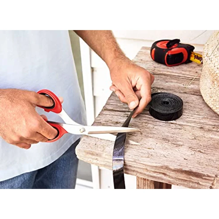 Tesa Magnetvorhang selbstschließend - Insektenschutzvorhang mit Magneten für Balkon und Terrassentüren - zur einfachen Montage ohne Bohren - 2.2 m x 1.0 m – Bild 5