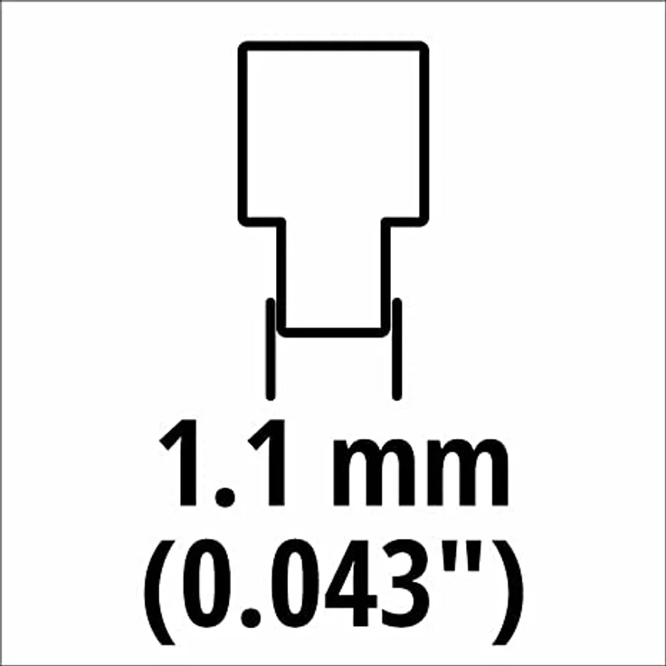 Original Einhell Ersatzkette 20 cm (Kettensägen-Zubehör, passend für Akku-Kettensäge FORTEXXA 18/20 TH, Kettenlänge 20 cm, 33 Treibglieder, 3/8 Zoll Kettenteilung) – Bild 3