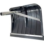 FenWi Schneeräumer für Teleskopstange I Schneeschaufel mit Gummileiste I Photovoltaik Dachräumer, stabil und langlebig, ideal zur Schnee-Entfernung