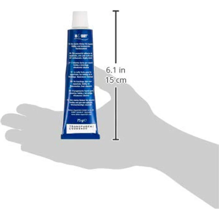 Hobby 11950 Silikonkleber, Tube, 75 g, transparent – Bild 5