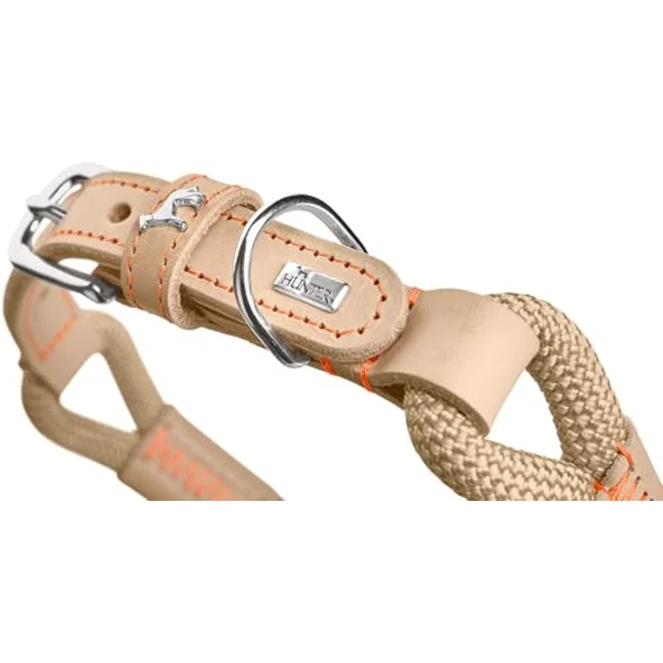 HUNTER Halsband Malia Farbe Limette/Natur, Größe 55 - Robust und leicht, made in Germany – Bild 4