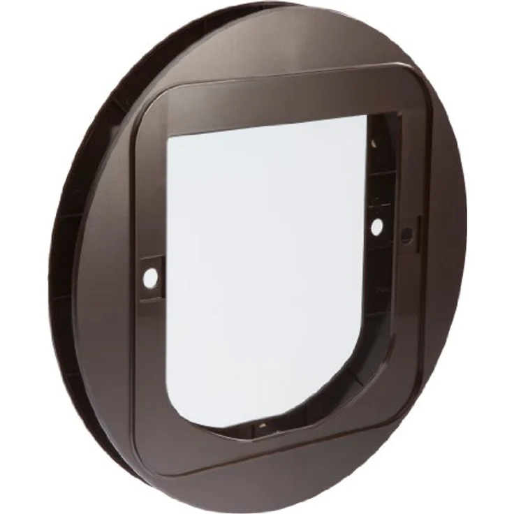 Sureflap Katzenklappen-Montageadapter für Mikrochip Katzenklappen, Einbau in Glas & Wände, Durchmesser 285 mm – Bild 1