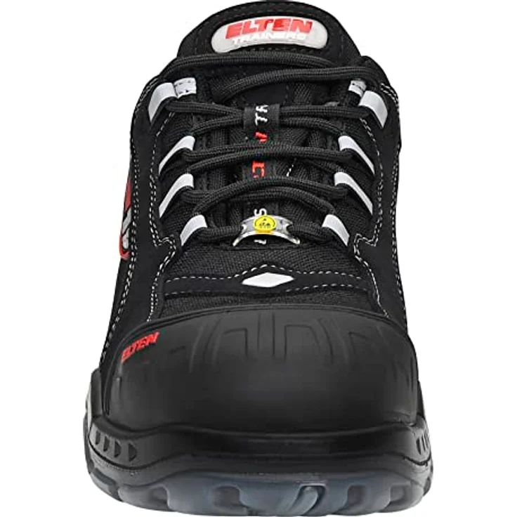 ELTEN Senex Pro ESD S3 Sicherheitsschuh, leichter, metall- und lederfreier Halbschuh aus Cordura© und hydrophobierter Mikrofaser, schwarz – Bild 4