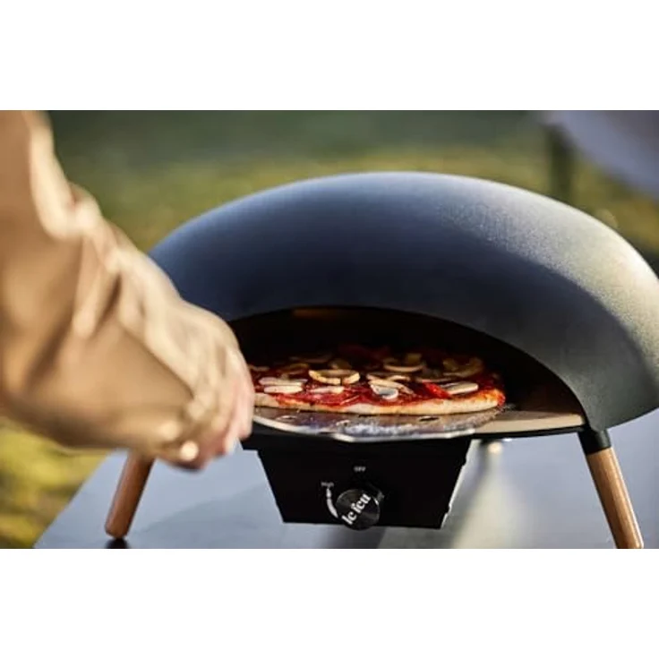 Le Feu Turtle 3.1, Gas-Pizzaofen mit über 400 °C, vielseitiges Design mit Abdeckungen und Tisch – Bild 4