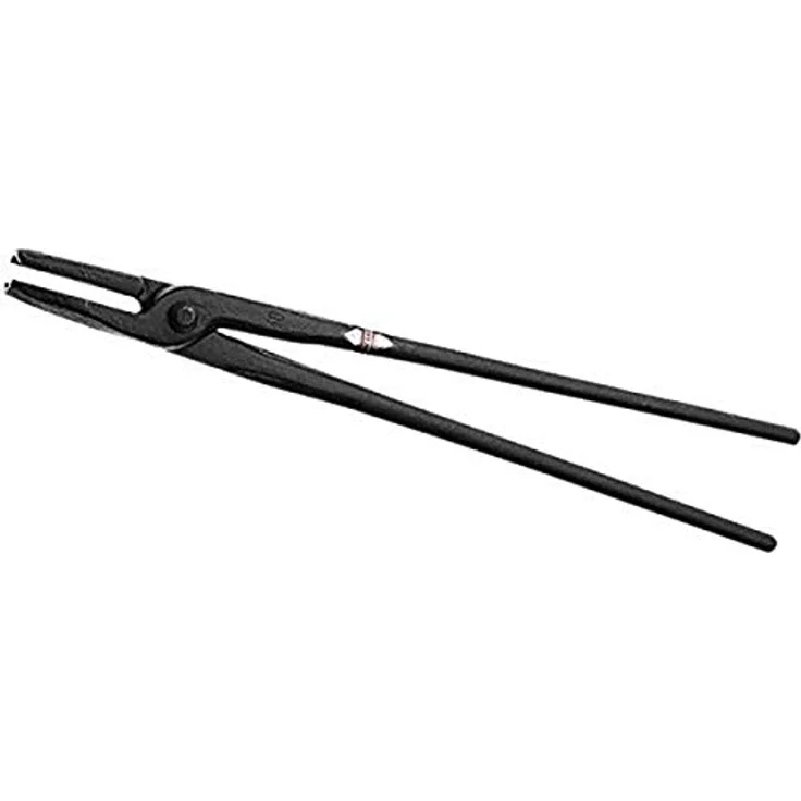 Picard Rundmaul-Schmiedezange 750 g, 0004800-400, Halbrundnieten, 400 mm, schwarz – Bild 1
