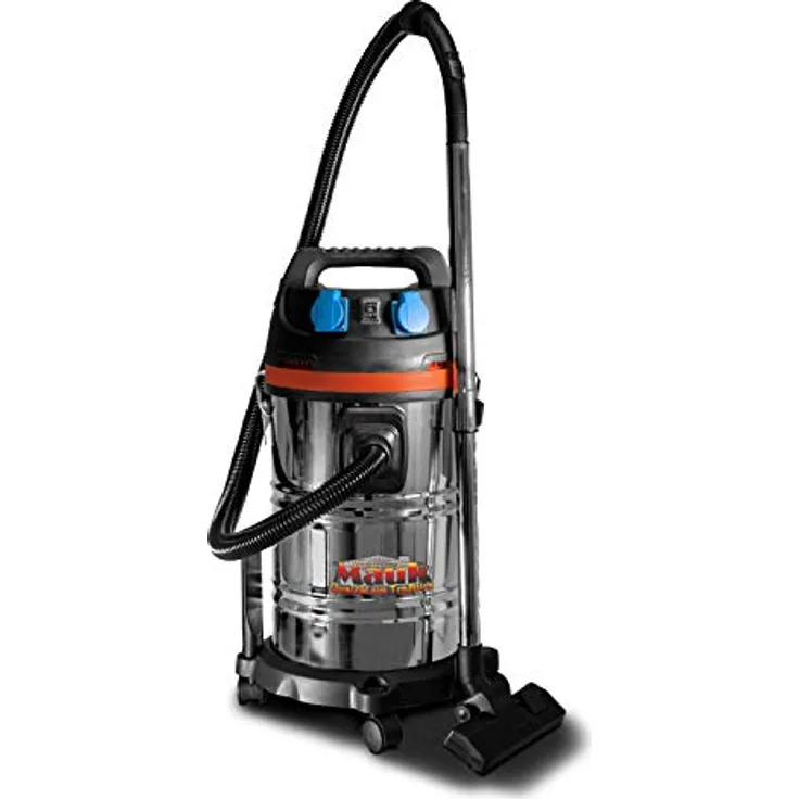 Mauk Nass- und Trockensauger 1400 W, 35 l, 2 Steckdosen