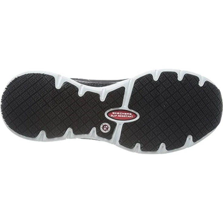 Skechers Skechers Ringstap Arbeitsschuh, Sicherheitsschuh mit Air-Cooled Memory Foam-Einlegesohle, schwarz – Bild 2