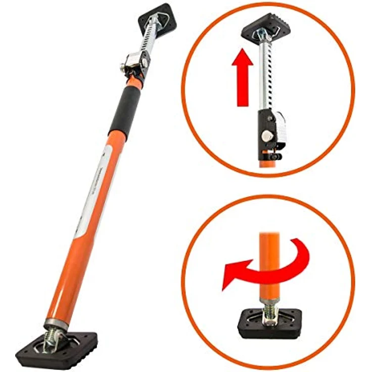 SCHMIDT security tools Sicherungsstange 65-115cm Einbruchsicherung Fenster Tür Einbruchschutz Fenstersicherung Türsicherung – Bild 2