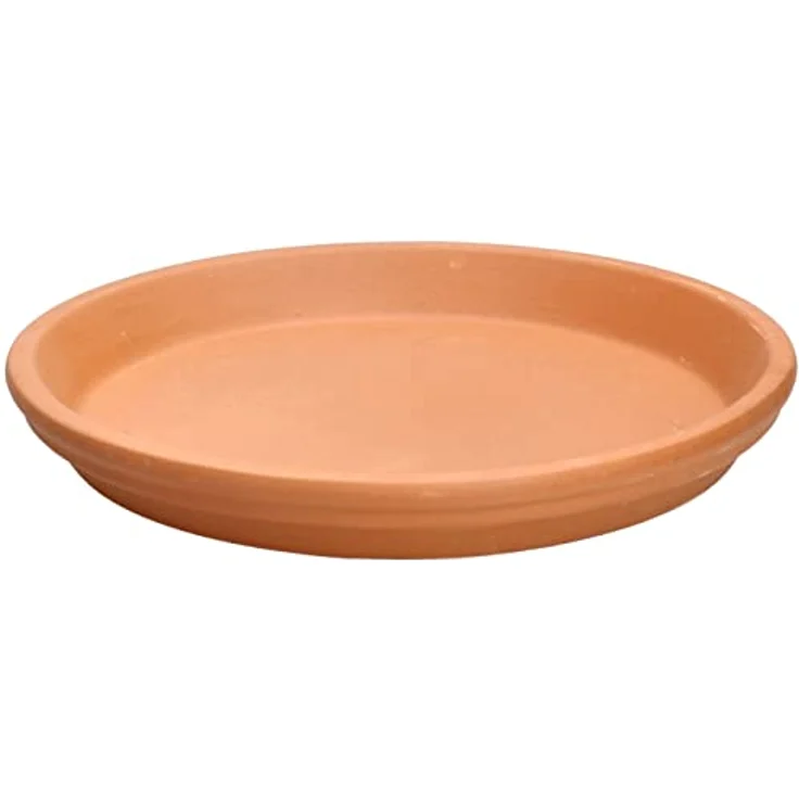 KOTARBAU® Blumentopf Übertopf aus Terrakotta, 4er Set Ø 11 cm, zeitloses Design für Innenräume und Gärten, atmungsaktive Wandstruktur – Bild 4