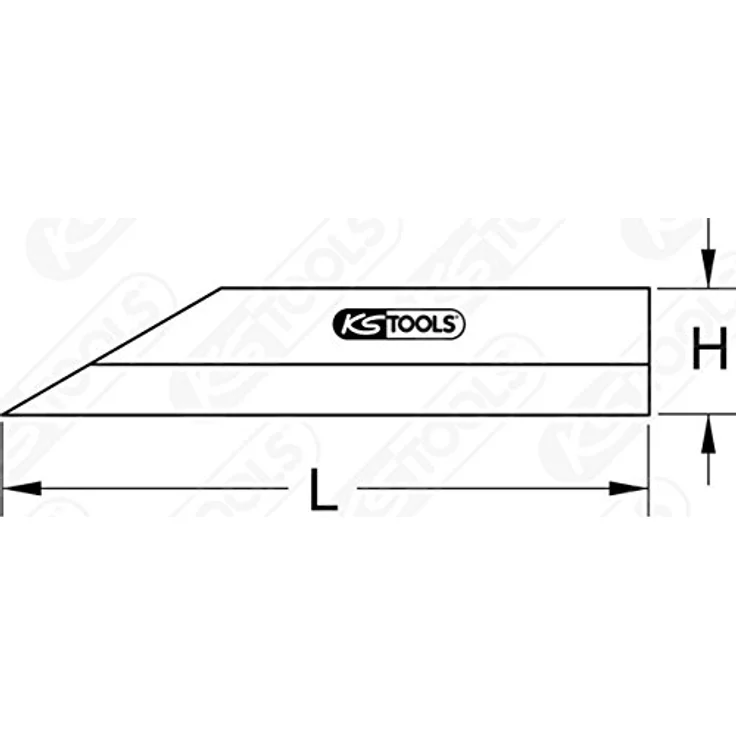 KS Tools 300.0639 Präzisions-Haarlineal, 600mm - Preisvergleich – Bild 4
