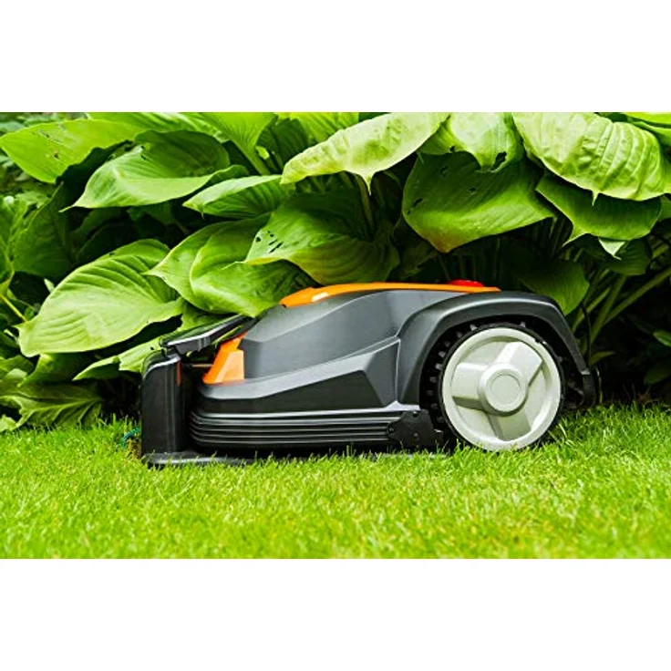 Yard Force Mähroboter SA650ECO, geeignet für Rasenflächen bis zu 650 m², Kantenschneide-Funktion und bürstenloser Motor, 28 V, schwarz-orange – Bild 5